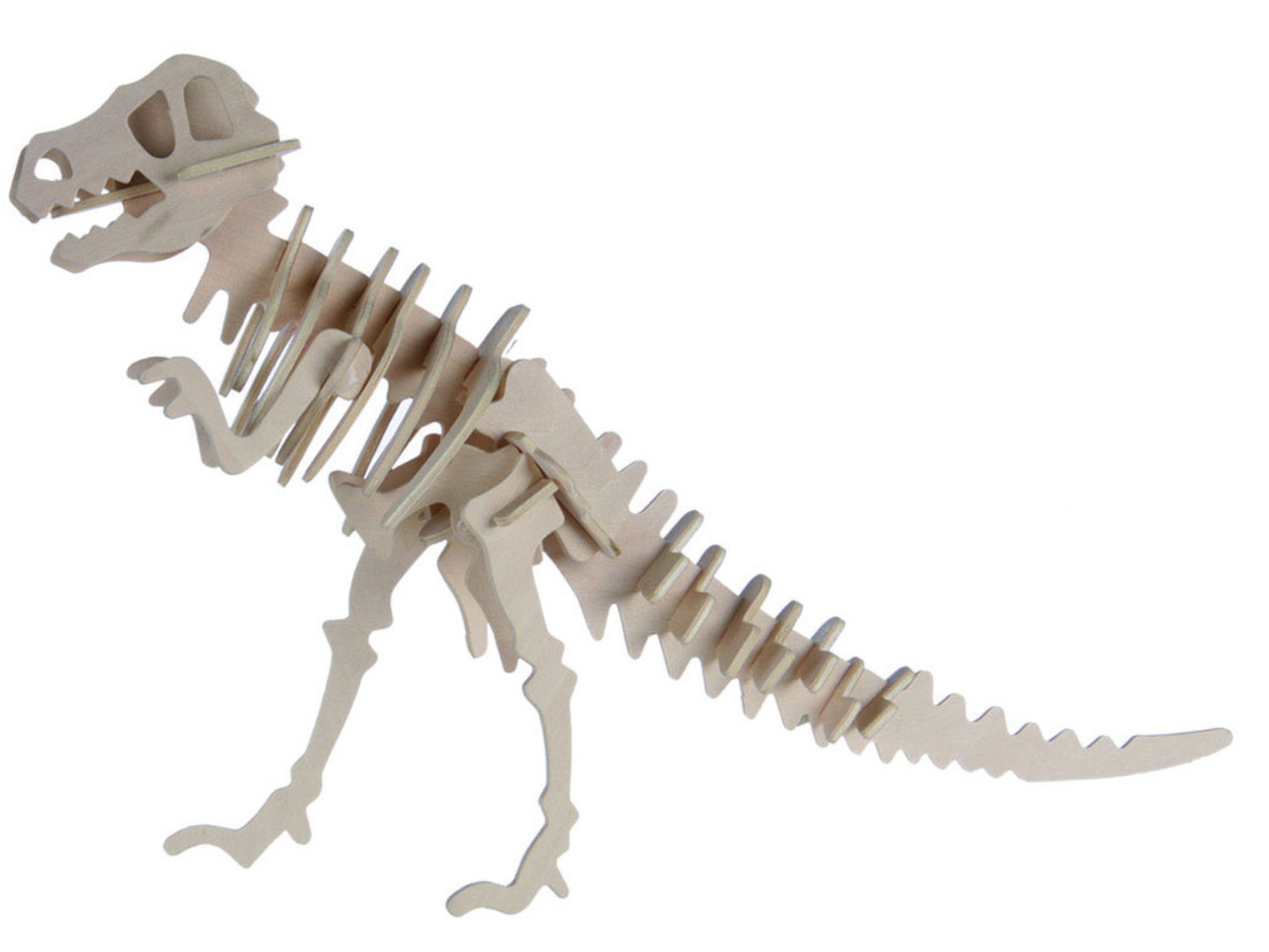 3D dřevěné puzzle dinosaurus Typ: Tyranosaurus