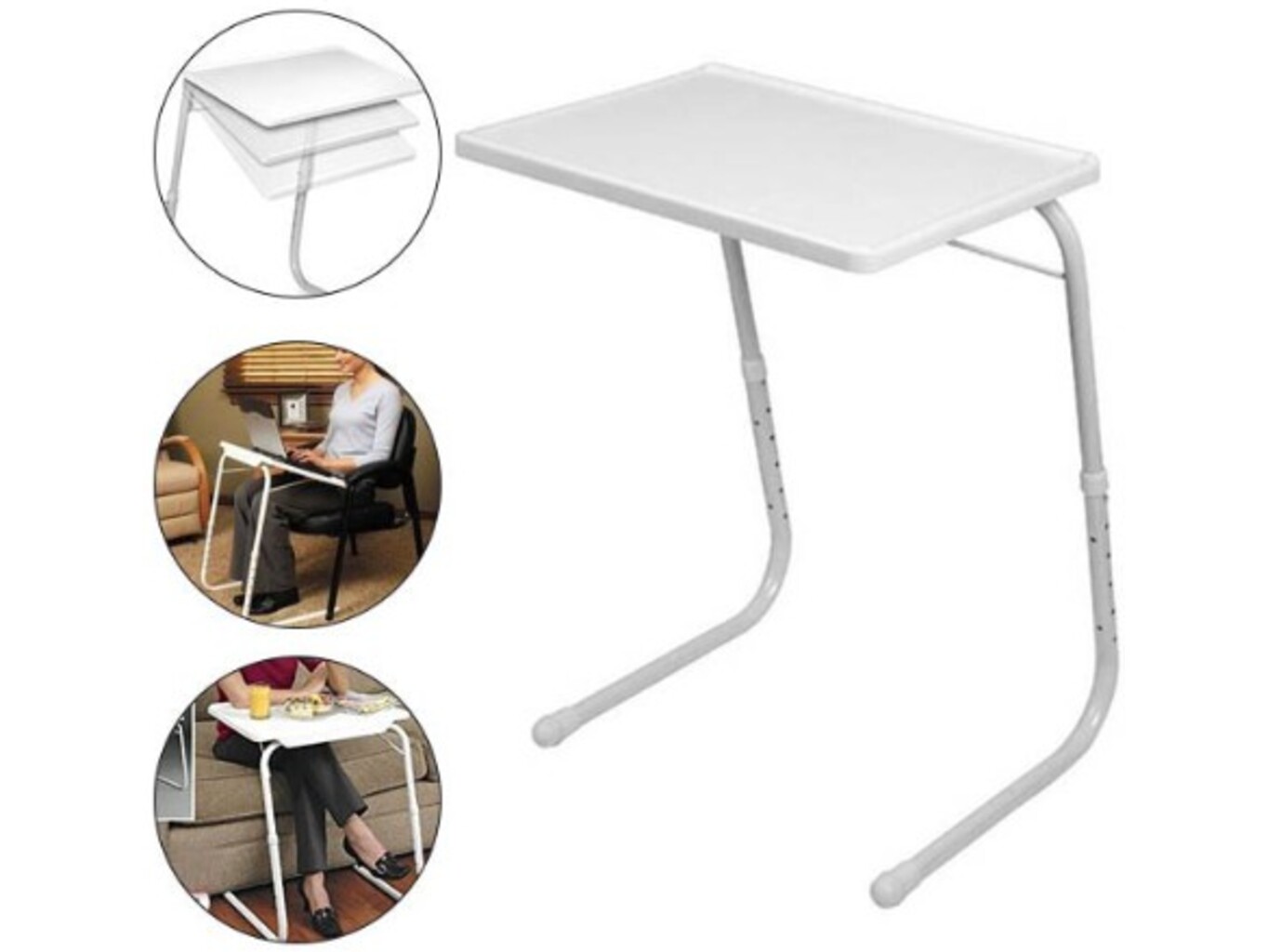 Víceúčelový skládací stolek table mate