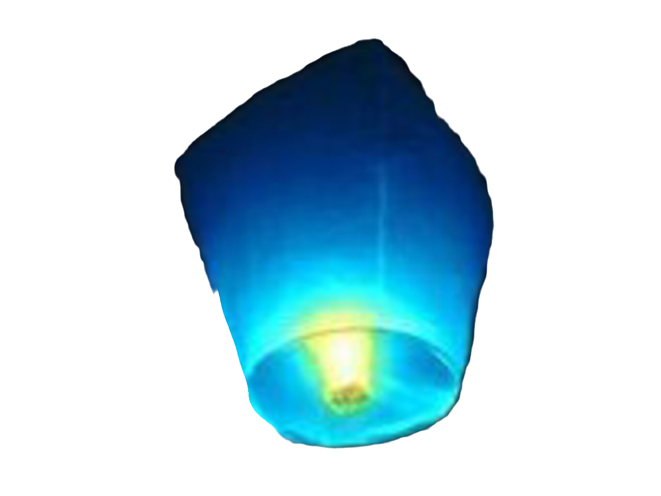 Lampion přání - čepice Barva: Modrá