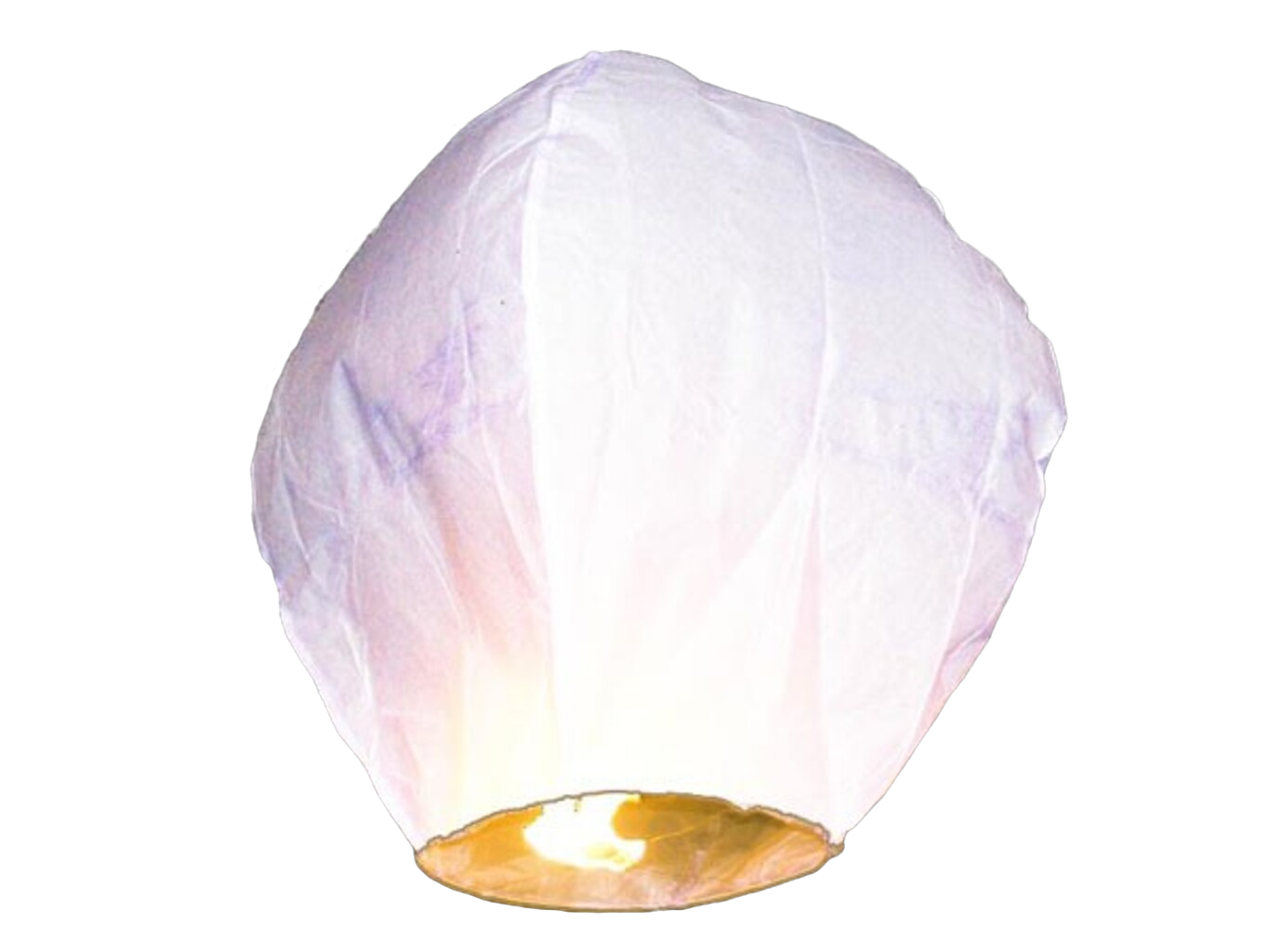 Lampion přání - čepice Barva: Bílá