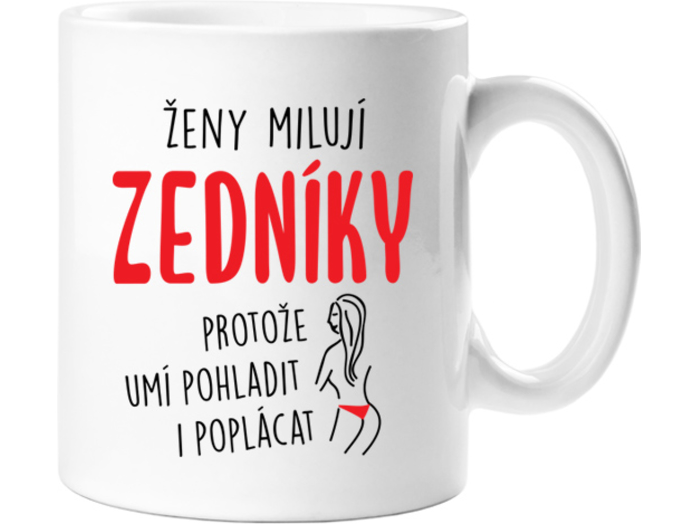 Hrnek - ženy milují zedníky 250 ml