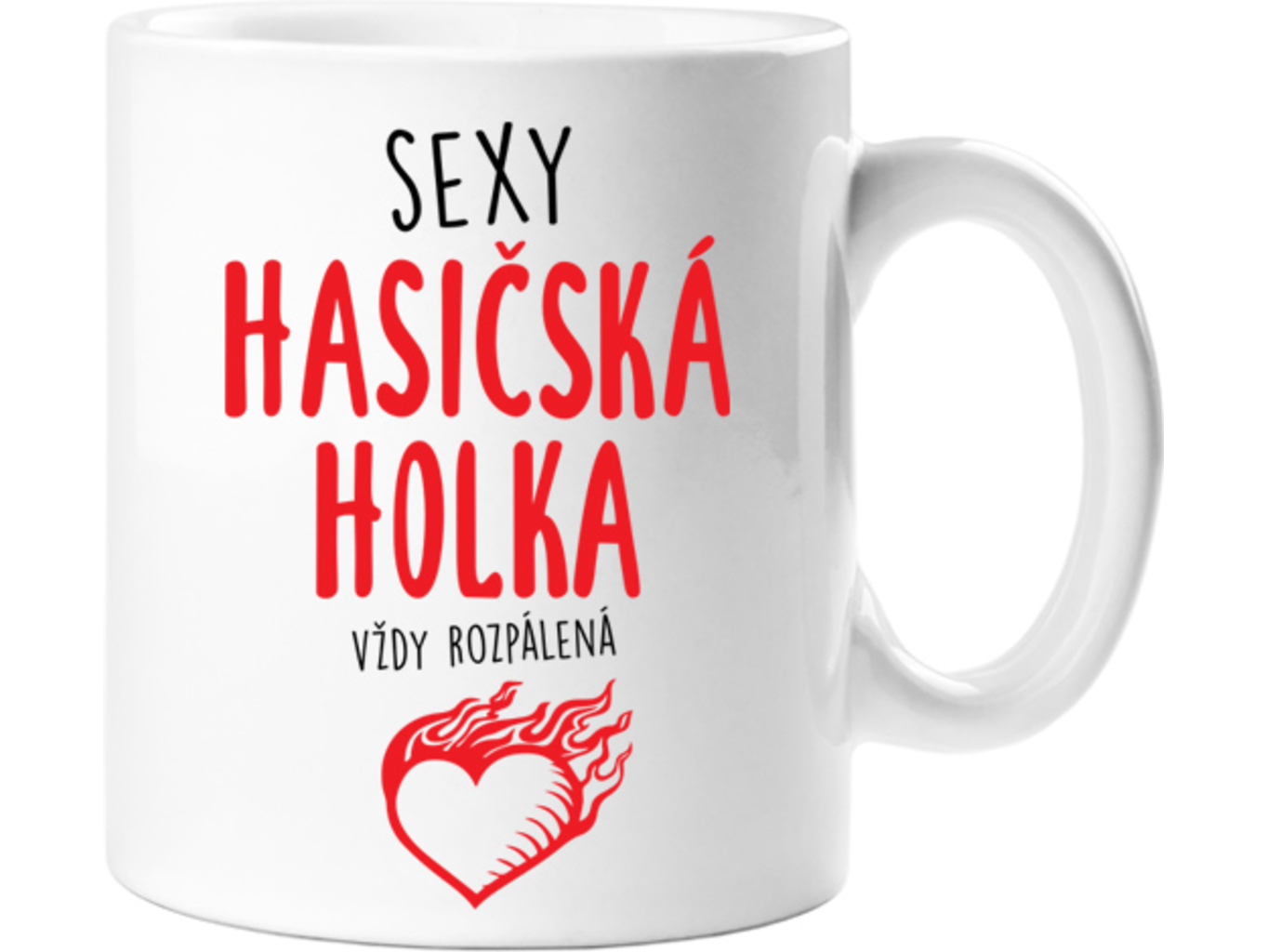 Hrnek - Sexy hasičská holka 250 ml