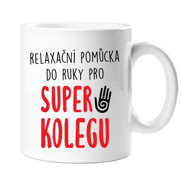 Hrnek - Relaxační pomůcka - Super kolega 250 ml