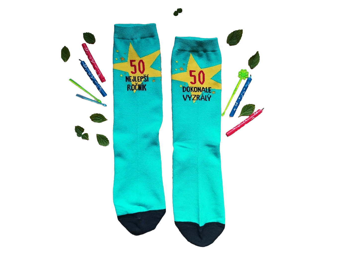 Veselé ponožky - 50 Nejlepší ročník 43-46