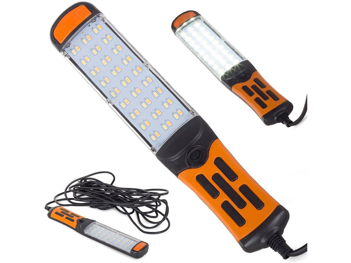 VERK Montážní lampa 60 LED COB s magnetem