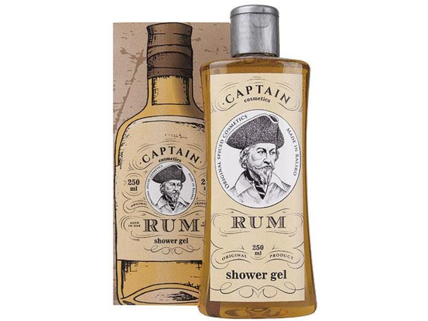 Bohemia Rum sprchový gel v krabičce s rumovým aroma 250 ml