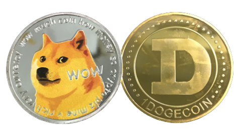 dogecoin mince Shiba-Inu Barva: Stříbrná