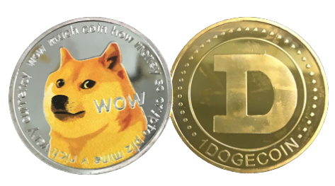 dogecoin mince Shiba-Inu Barva: Zlatá