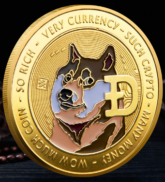 Dogecoin mince Barva: Stříbrná