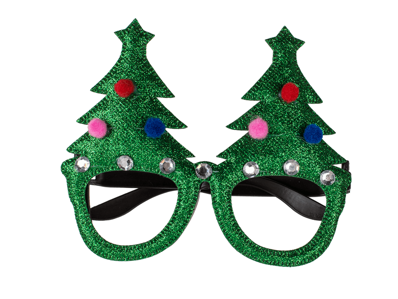 Zábavné vánoční párty brýle Postavička: Vánoční stromek