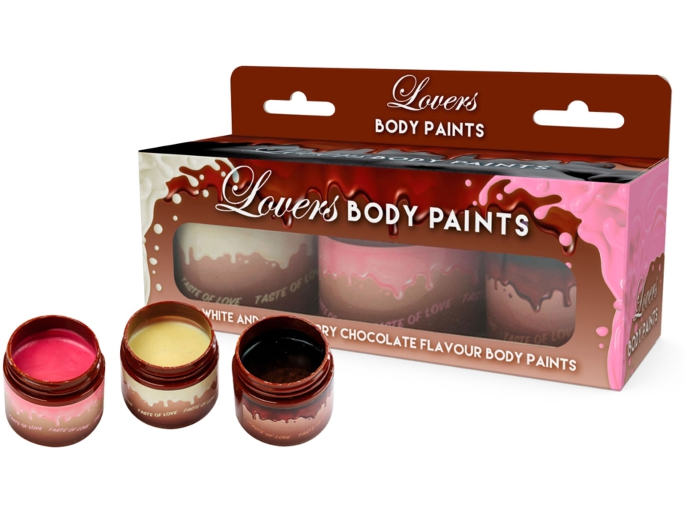 Slíbatelný Lovers Body Paints