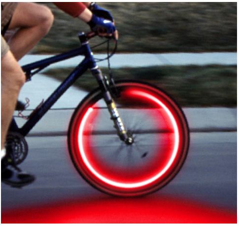 Compass Bike ventilek na kolo - červený