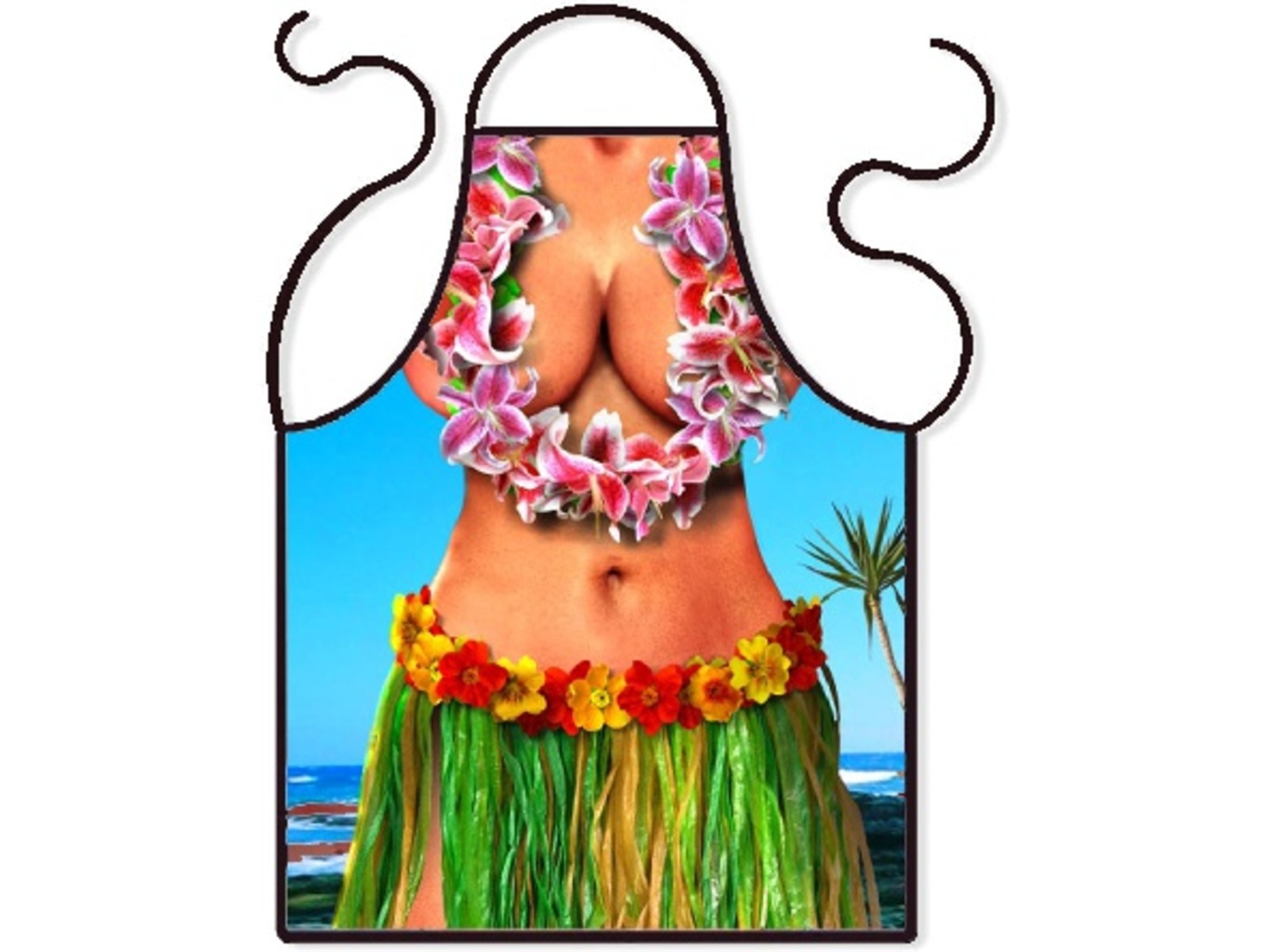 Zástěra Hawaii girl