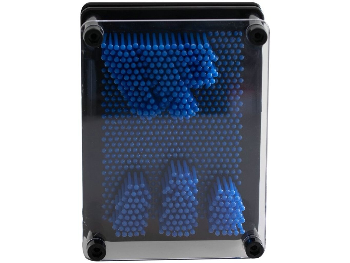 3D obrazce - 3D ocelové otisky - modrá