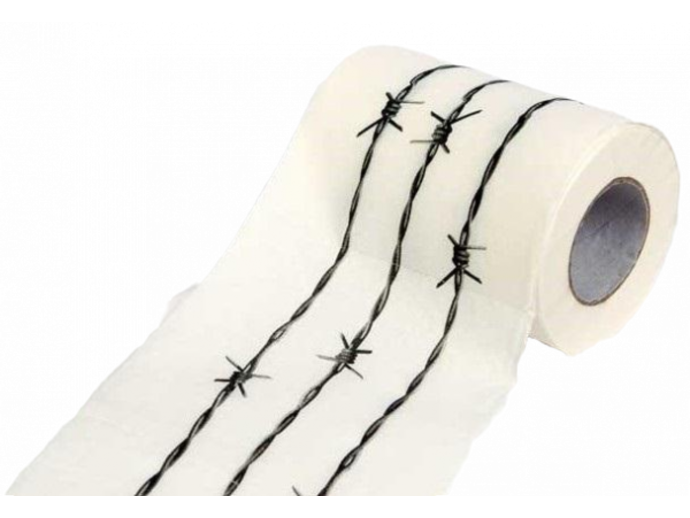 Toaletní papír Ostnatý drát