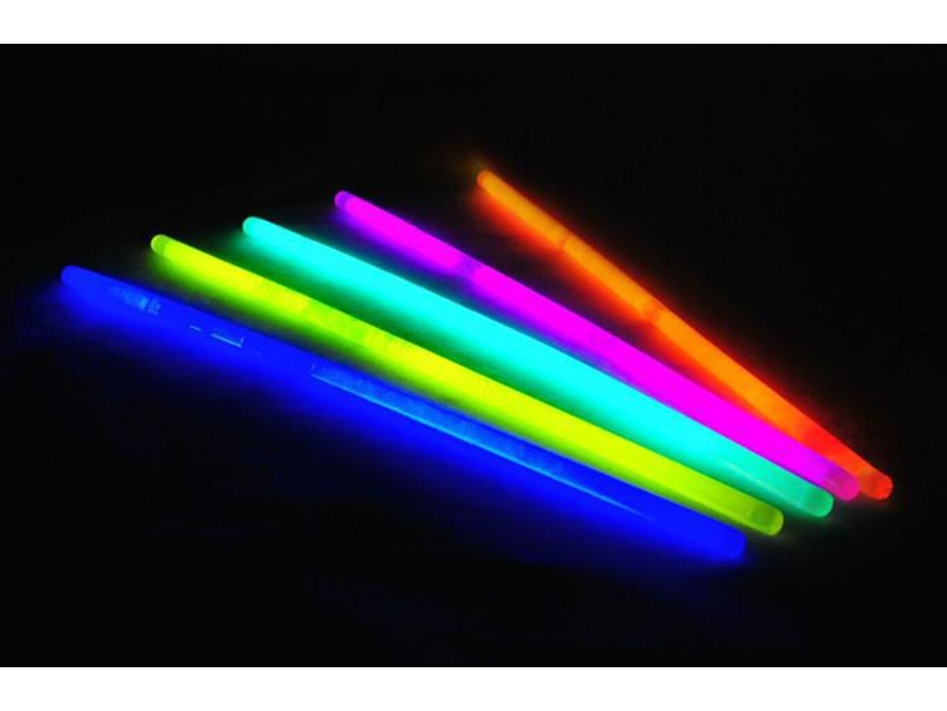 Svítící tyčinky lightstick 100 ks