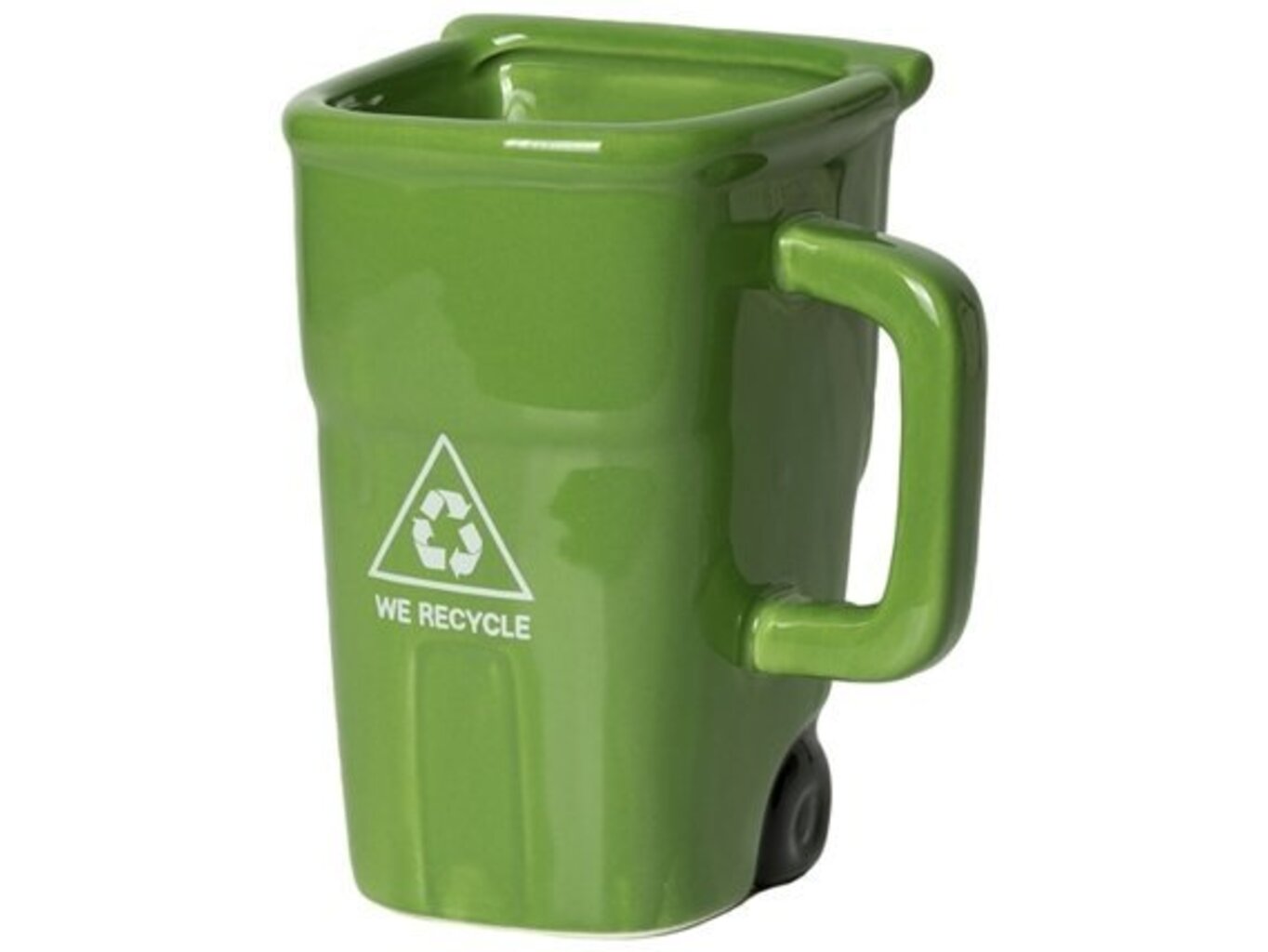 Zelený hrnek - koš pro milovníky recyklace