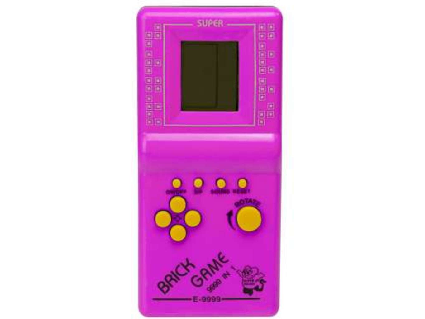 Digitální hra Brick Game Tetris Růžová