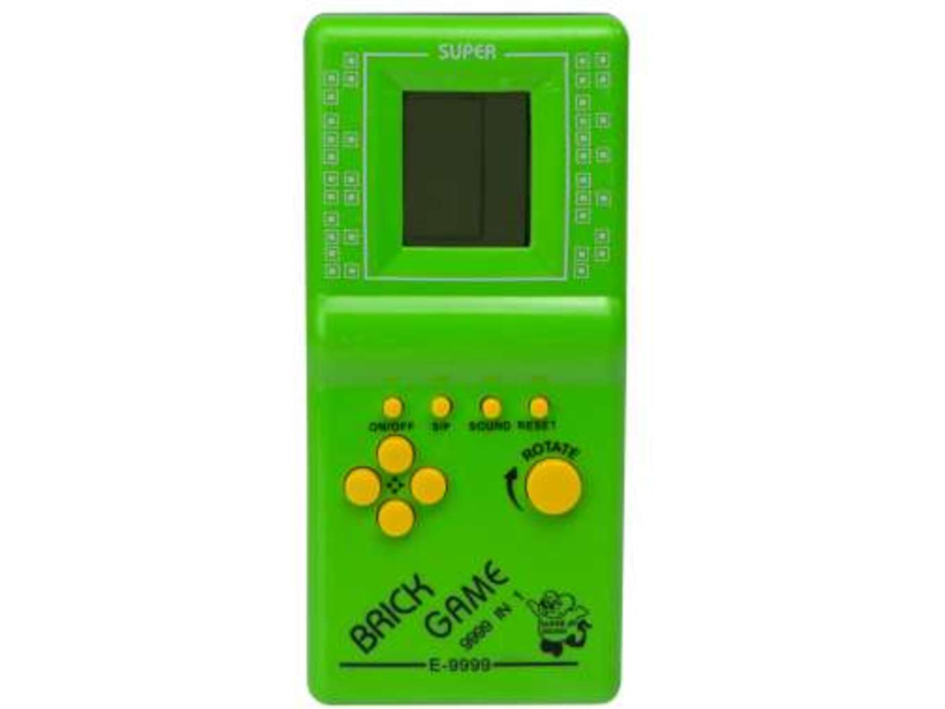 Digitální hra Brick Game Tetris Barva: Zelená