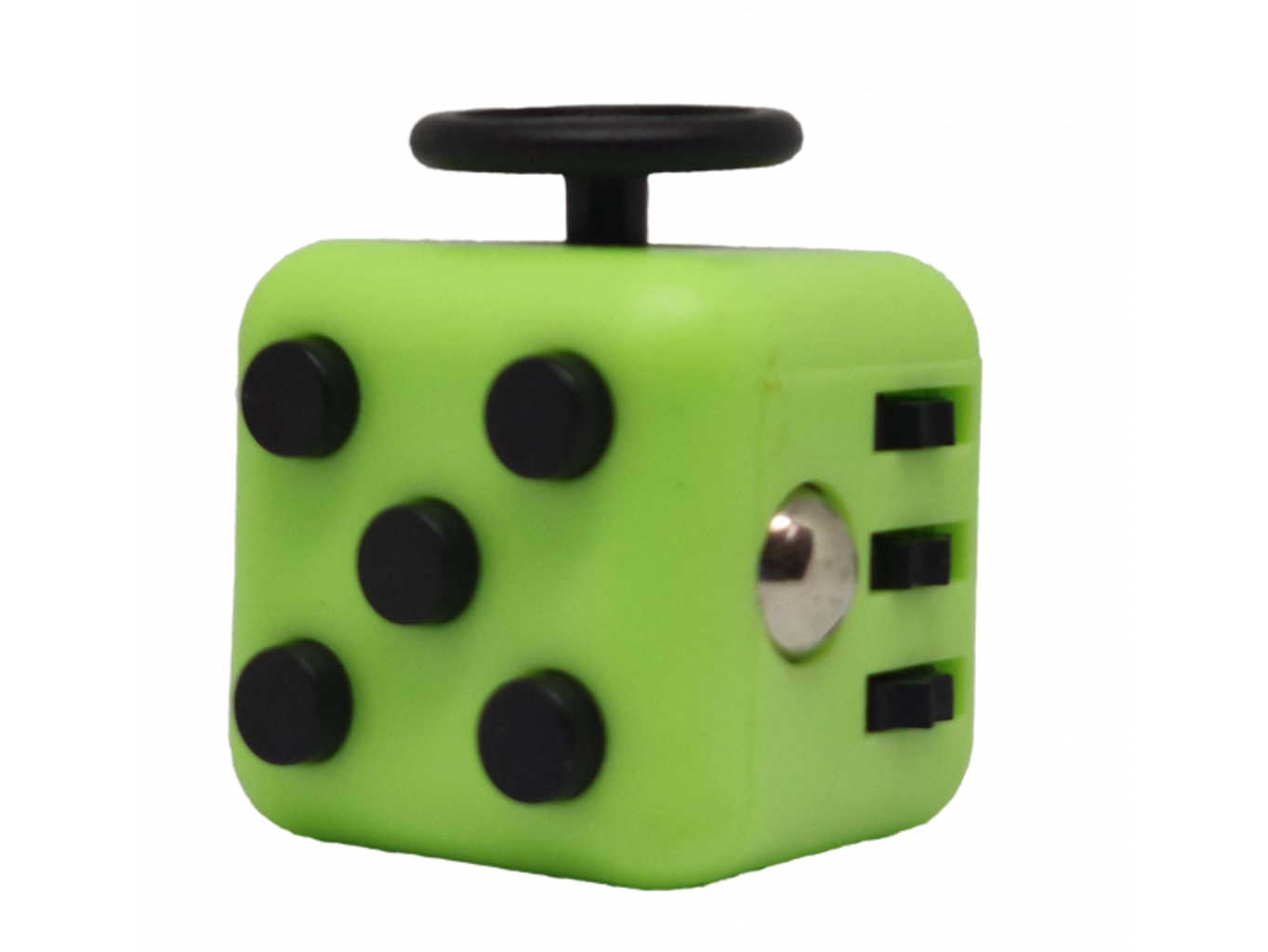 Fidget Cube antistresová kostka Barva: Zeleno-černá