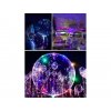 LED svítící balónek obvod 35 cm čirý 8