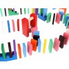 Kruzzel 9397 Dřevěné domino barevné 1080 ks 31