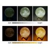 3d lampicka mesic moon light 8cm 4