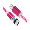 svitici magneticky usb nabijeci kabel 3v1 led 4