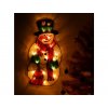 led vanocni snehulak na okno 5