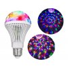 led disko zarovka e27 3w rgb 3