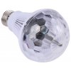 led disko zarovka e27 3w rgb 5