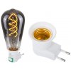 adapter na zarovku se zavitem e27 230v 2