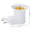 adapter na zarovku se zavitem e27 230v 3