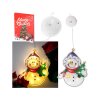 led zavesna svetla vanocni dekorace snehulak 1