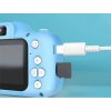 detsky digitalni fotoaparat jednorozec modry 5