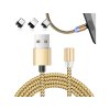 magneticky usb nabijeci kabel 3v1 led 21