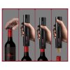 automaticky usb elektricky otvirak na vino led cerny 4