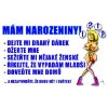 Průkaz - Mám narozeniny