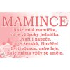 Průkaz - Mamince