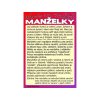 Certifikát - Návod na použití manželky
