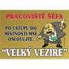 Certifikát - Pracoviště šéfa