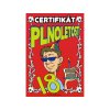 Certifikát plnoletosti (kluk)
