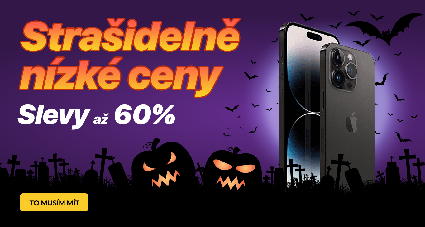 Halloween sleva na iPhone až 60%
