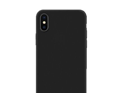 Ultra tenký kryt iPhone XS black/černý