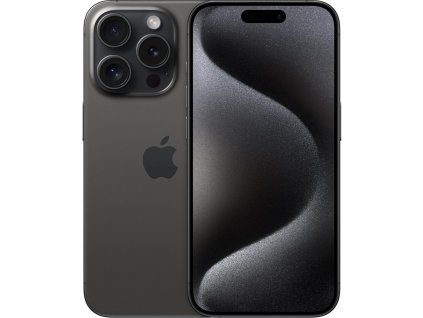 iPhone 15 Pro 128GB Black Titanium/Černý Titan - A