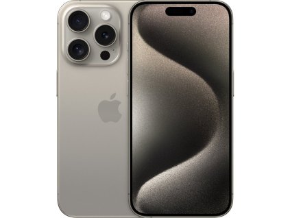 iPhone 15 Pro 256GB Natural Titanium/Přírodní Titan - A