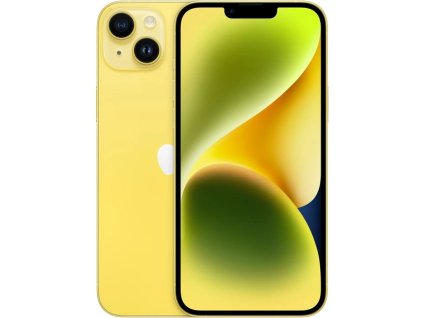 iphone 14 yellow front back
