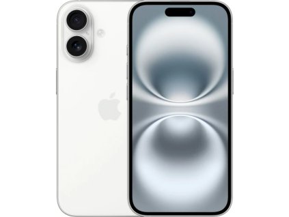 iphone 16 bílá front back
