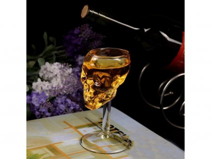 102947 7 0 transparent beer wine cup bottle glass skull cup red wine sober kitchen accessories high cocktail glasses