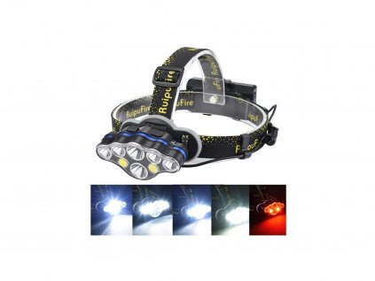 3584 5 102158 2 dobijeci celovka s usb nabijenim 6x cree led 2x cob